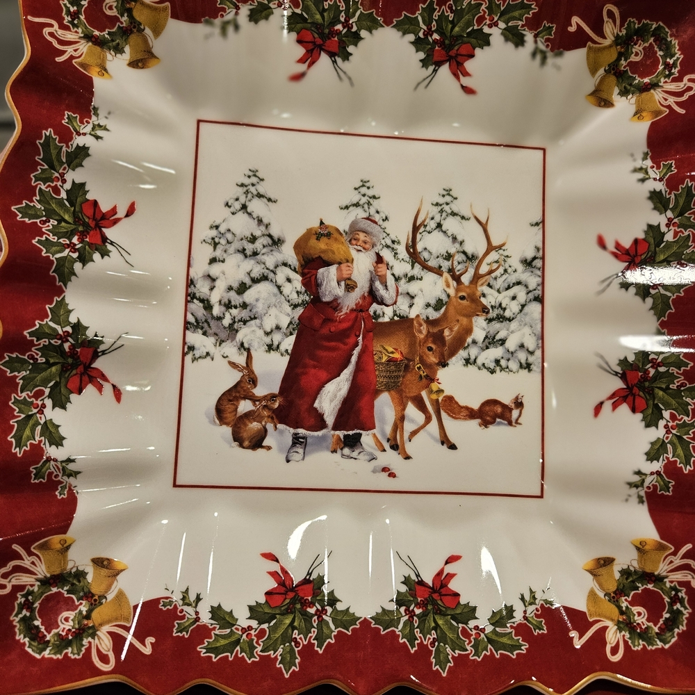 Villeroy & Boch Toys Fantasy Santa Square Plate